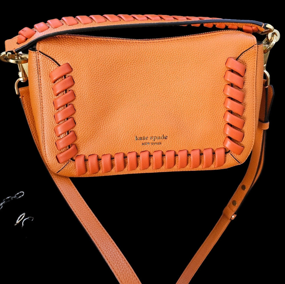 Kate Spade Vibrant Orange Crissbody/Shoulder Bag - Picture 4 of 9